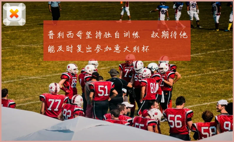 普利西奇坚持独自训练囧叔期待他能及时复出参加意大利杯